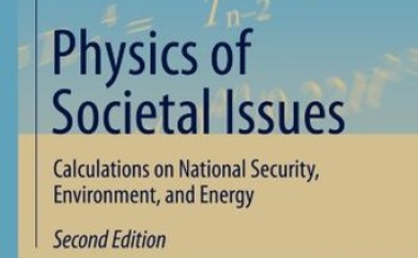 Physics of Societal Issues