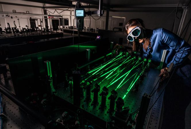 Scheibenlaser analysiert Atmosphäre genauer