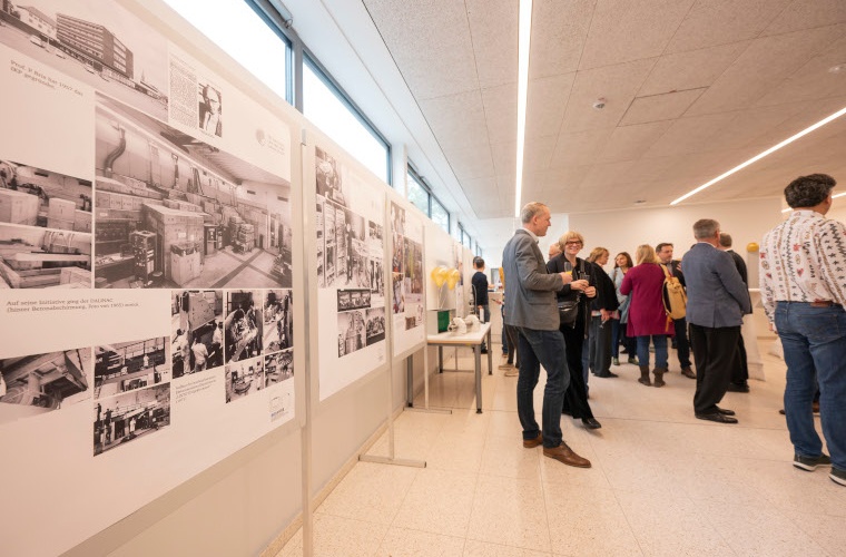 Empfang im Foyer