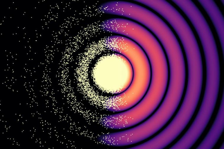 Abb.: Transiente Resonanzen verstärken Röntenbeugungsbilder.