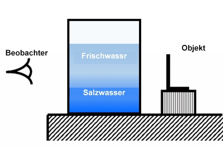 Abb. 1 Schematischer Aufbau des Experiments.